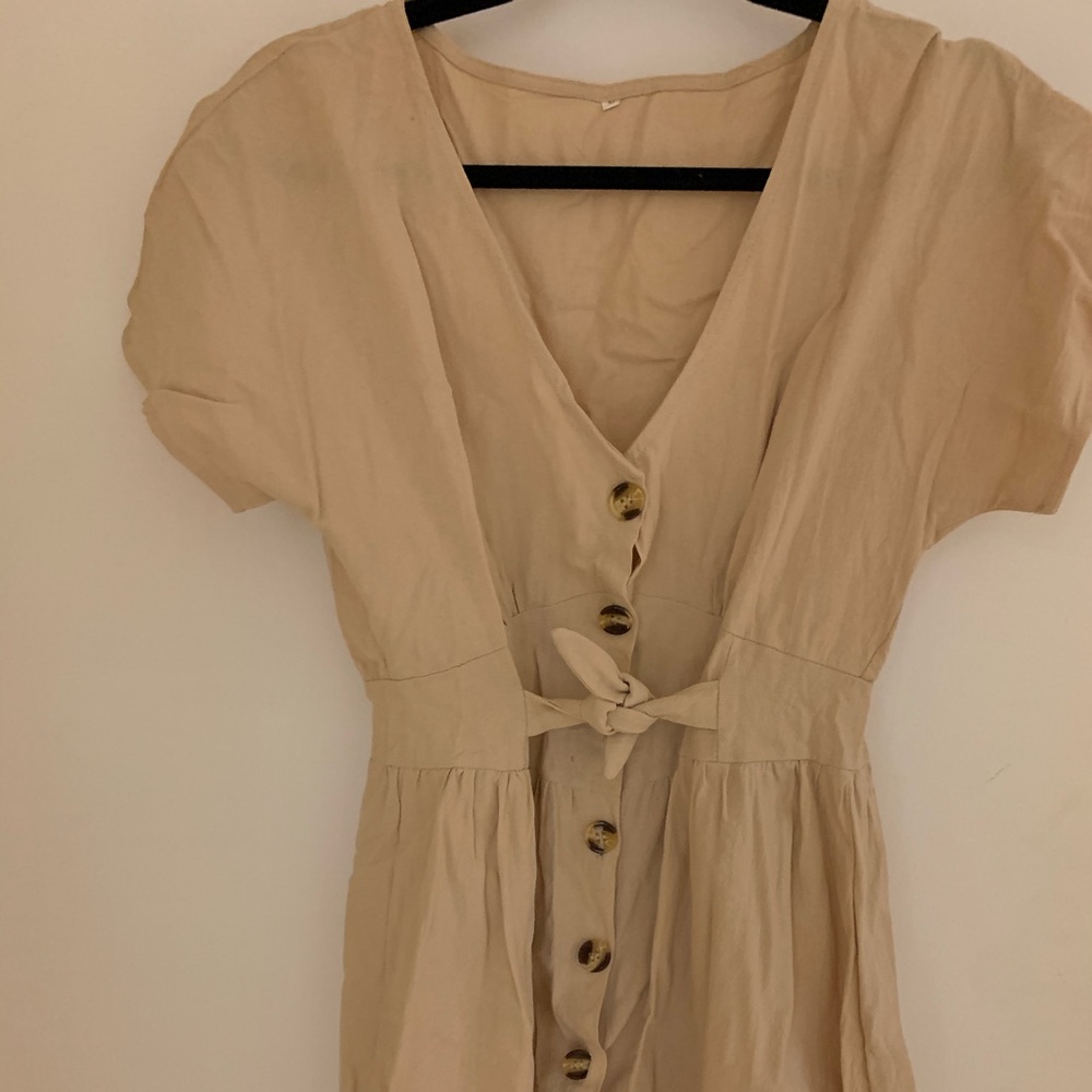 Beige dress-small